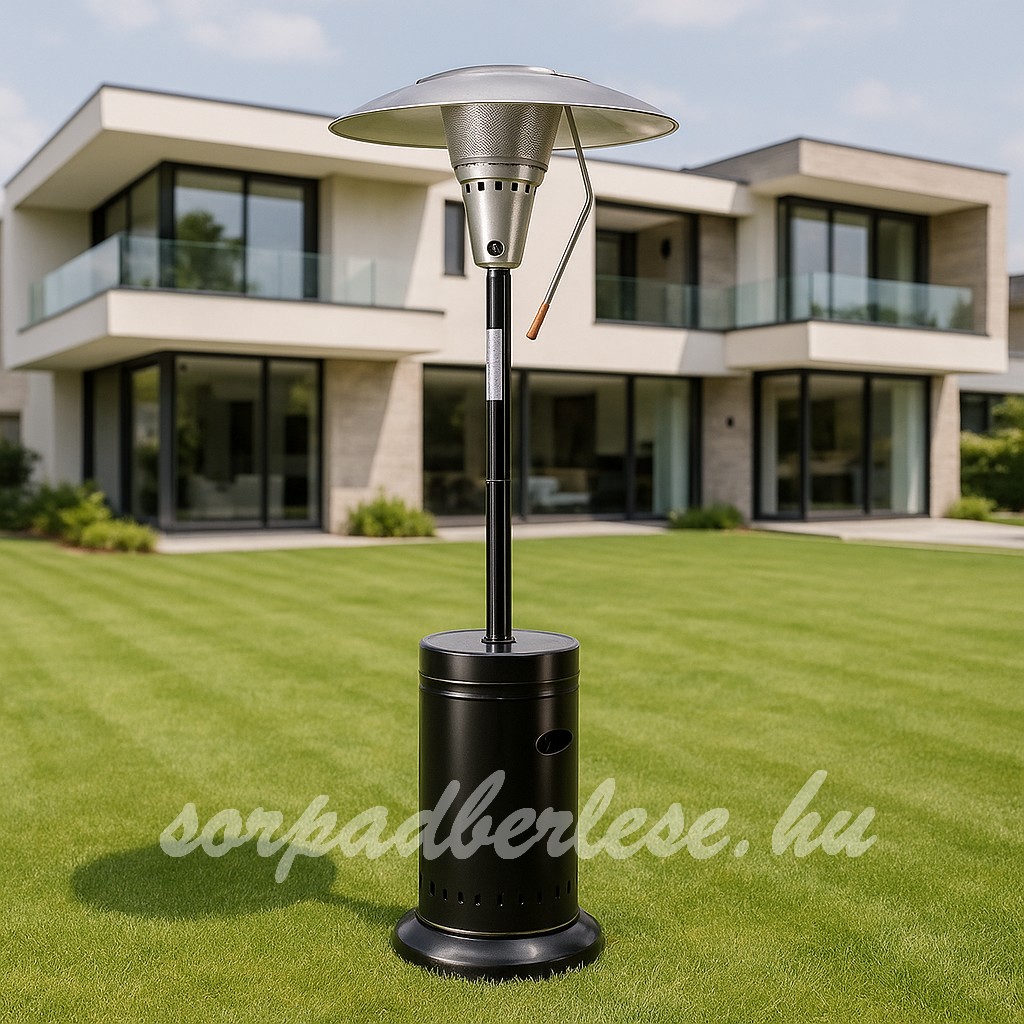 Kerti fűtőtest - Hőgomba bérlés 13 kW