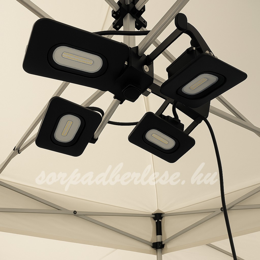 LED lámpatest bérlés sörsátorba