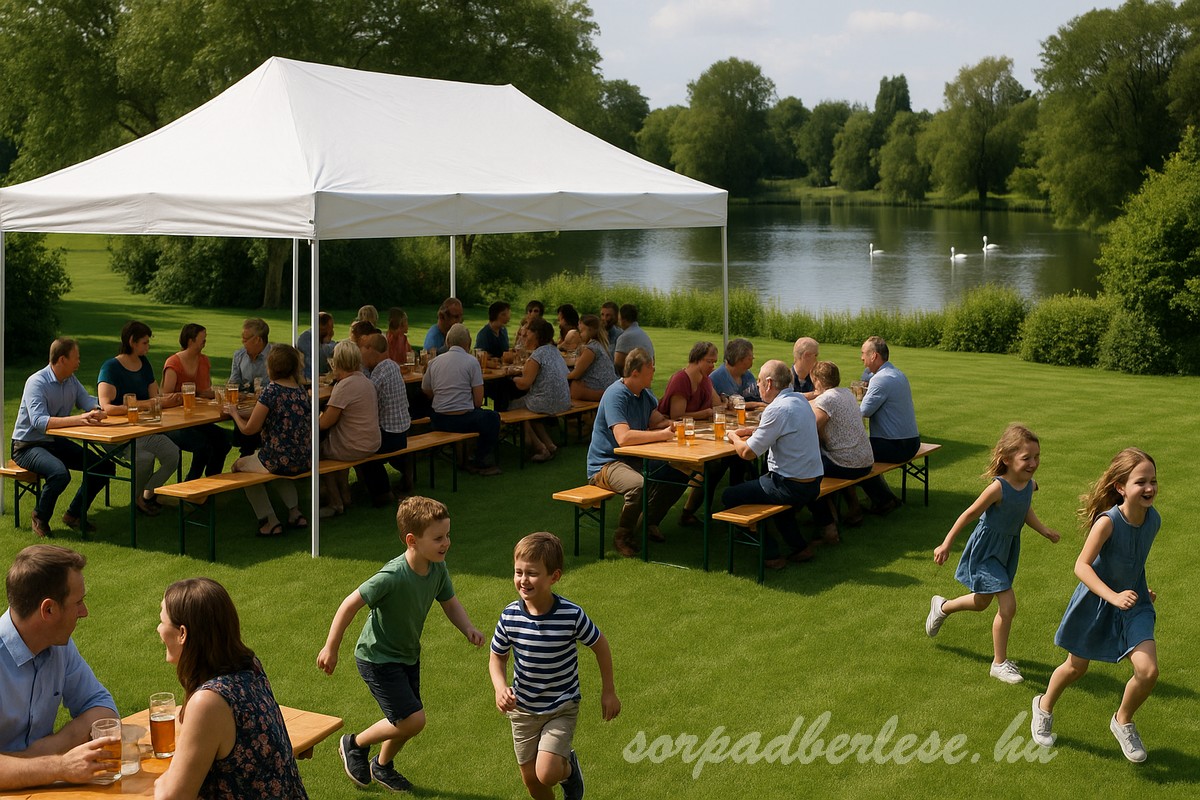 A sörsátor- és sörpadbérlés folyamata